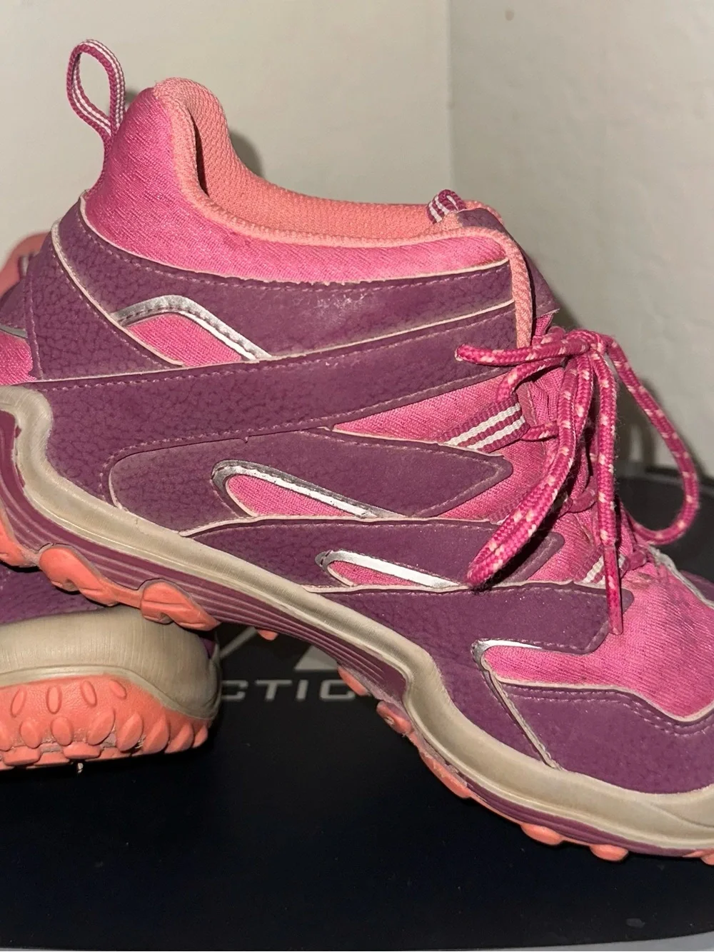 Merrell Girls Pink and Purple Trail Boots